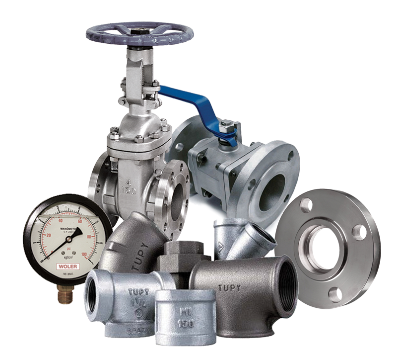Conexões Industriais e Manômetros